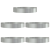 Ghivece din Metal Galvanizat Galvanizat Metal Galvanizat Mare GartenMobel Dekor