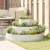 Ghiveci Oțel Inoxidabil Oțel Inoxidabil Ø 120 cm Durabil Stylish GartenMobel Dekor