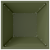 Ghiveci Metalic Verde Olive Metal Mediu Inserții Decorative GartenMobel Dekor