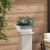 Set de Ghivece Metalice Oțel galvanizat 35 x 35 x 15 cm GartenMobel Dekor