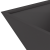 Ghiveci Metalic Negru Metal 40 x 40 x 15 cm Durabil GartenMobel Dekor