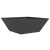 Ghiveci Metalic Negru Metal 40 x 40 x 15 cm Durabil GartenMobel Dekor