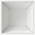 Ghiveci Metalic Alb Rece Metal 40 x 40 x 15 cm Ghiveci Metalic GartenMobel Dekor