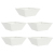 Set Ghivece din Plastic Alb Plastic 40 x 40 x 15 cm Stivuibil GartenMobel Dekor