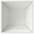 Set Ghivece din Plastic Alb Plastic 40 x 40 x 15 cm Stivuibil GartenMobel Dekor