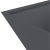 Set Ghivece din Plastic Antracit Plastic 40 x 40 x 15 cm GartenMobel Dekor