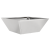 Ghiveci Metalic Oțel Inoxidabil 40 x 40 x 15 cm Detalii Decorative GartenMobel Dekor