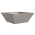 Ghivece Metalice Oțel Coroziv 40 x 40 x 15 cm Inserții Decorativa GartenMobel Dekor