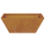 Ghivece Metalice Oțel Coroziv 40 x 40 x 15 cm Inserții Decorativa GartenMobel Dekor