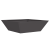 Set de Ghivece din Plastic Negru 50 x 50 x 15 cm GartenMobel Dekor