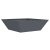 Set Ghivece din Plastic Antracit Plastic 50 x 50 x 15 cm GartenMobel Dekor