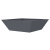 Set Ghivece din Plastic Antracit Plastic 50 x 50 x 15 cm GartenMobel Dekor