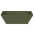 Ghiveci Metalic Verde Măsliniu Metal 50 x 50 x 15 cm GartenMobel Dekor