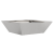 Set de ghivece metalice Oțel inoxidabil Mare Inserții decorative GartenMobel Dekor