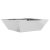 Ghiveci Metalic oțel galvanizat 50 x 50 x 15 cm Ghiveci Metalic GartenMobel Dekor