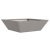 Ghiveci Metalic Oțel erodat 50 x 50 x 15 cm Inserții Decorative GartenMobel Dekor