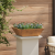Ghiveci Metalic Oțel erodat 50 x 50 x 15 cm Inserții Decorative GartenMobel Dekor