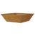 Ghiveci Metalic Oțel erodat 50 x 50 x 15 cm Inserții Decorative GartenMobel Dekor