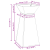 Suport pentru plante Antracit Plastic 35 x 35 x 73 cm Ghivece GartenMobel Dekor