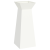 Suport de plante conic Alb Plastic Mare Inserții decorative GartenMobel Dekor