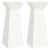 Suport de plante conic Alb Plastic Mare Inserții decorative GartenMobel Dekor