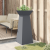 Suport pentru plante Antracit Plastic 40 x 40 x 101 cm GartenMobel Dekor