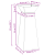 Suport pentru plante Antracit Plastic 40 x 40 x 101 cm GartenMobel Dekor