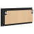 Cabinet oglindă LED Stejar negru 100x12x45 cm Lemn laminat GartenMobel Dekor