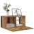 Set Cabinet TV Lemn vechi Lemn masiv recuperat Mediu Cabinet TV GartenMobel Dekor