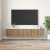 Set Cabinet TV Stejar Artisan MDF, Furnir Mediu Cabinet TV GartenMobel Dekor