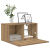 Set Cabinet TV Stejar Artisan MDF, Furnir Mediu Cabinet TV GartenMobel Dekor