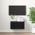 Set Cabinet TV Stejar Negru Lemn prelucrat Mediu Cabinet TV GartenMobel Dekor