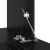 Set Mobilier TV Stejar Negru Lemn prelucrat Medie Mobilier TV GartenMobel Dekor