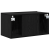 Set Mobilier TV Stejar Negru Lemn prelucrat Medie Mobilier TV GartenMobel Dekor
