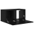 Set Mobilier TV Stejar Negru Lemn prelucrat Medie Mobilier TV GartenMobel Dekor
