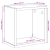 Rafturi Montate pe Perete Stejar Negru MDF 26 x 15 x 26 cm GartenMobel Dekor
