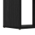 Tărgăniță Stejar negru Lemn prelucrat 60 x 24 x 124 cm GartenMobel Dekor