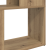 bibliotecă stejar artisanal plăci aglomerate 60 x 24 x 155 cm GartenMobel Dekor