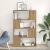 Bibliotecă Stejar artizanal Lemn prelucrat 80 x 24 x 124 cm GartenMobel Dekor