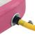 Saltea gimnastică gonflabilă cu pompă roz 300x100x15 cm PVC GartenMobel Dekor