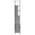 Set dulapuri de baie, 4 piese, gri sonoma, lemn prelucrat GartenMobel Dekor