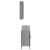 Set mobilier de baie, 3 piese, gri sonoma, lemn prelucrat GartenMobel Dekor