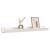 Rafturi de perete, 2 buc., alb, 110x12x9 cm, lemn masiv de pin GartenMobel Dekor