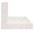Rafturi de perete, 2 buc., alb, 110x11x9 cm, lemn masiv de pin GartenMobel Dekor