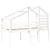 Acoperiș Pat Copii 188x97x113 cm Lemn Mass Pin GartenMobel Dekor