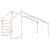 Acoperiș Pat Copii 188x82x113 cm Lemn Mass Pin GartenMobel Dekor