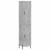 Dulap înalt, gri beton, 34,5x34x180 cm, lemn prelucrat GartenMobel Dekor
