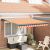Marchiză Retractabilă Automată Galben și Portocaliu 300x250 cm GartenMobel Dekor