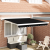 Marchiză retractabilă automată neagră 350x250 cm GartenMobel Dekor