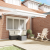 Markiză retractabilă automată albă 350x250 cm GartenMobel Dekor